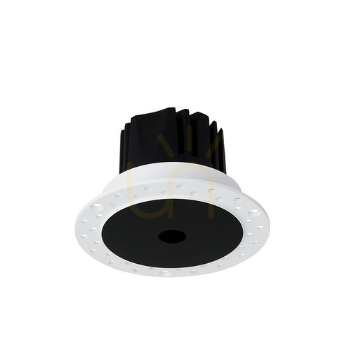 Prüfen Einbauleuchte Ideallux Infinity schwarz LED 12W 3000K Ø10,5 cm 368764