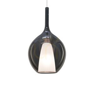 Pendelleuchte Ideallux Kalique Rauchglas Chrom Ø28 cm E27 359618 0 Pendelleuchte Ideallux Kalique Rauchglas Chrom Ø28 cm E27 359618 small 0