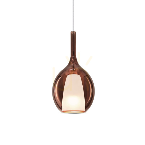 Prüfen Pendelleuchte Ideallux Kalique Kupfer Ø18 cm E27 360027
