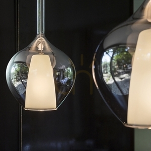 Pendelleuchte Ideallux Kalique transparent Glas E27 Ø18 cm 360034 small 6