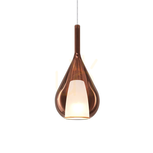 Prüfen Pendelleuchte Ideallux Kalique Kupfer Ø18 cm E27 360065