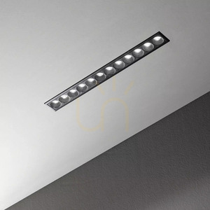 Einbauleuchte Ideallux LIKA schwarz LED 10W 3000K Ø6,5 cm 369518 small 2