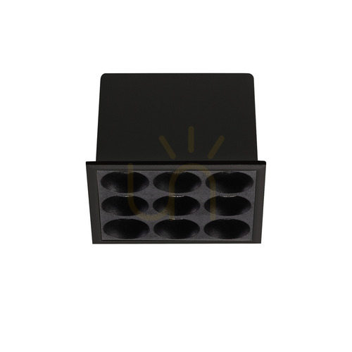 Prüfen Einbauleuchte Ideallux LIKA schwarz LED 10W 3000K Ø6,5 cm 369518