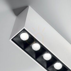 Plafond Ideallux LIKA weiß LED 6W 3000K Ø6,5 cm 367354 small 2