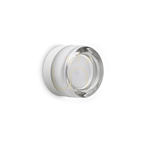 Prüfen Außenwandleuchte Ideallux LOLLY transparent GX53 IP44 Ø10,5 cm 354651