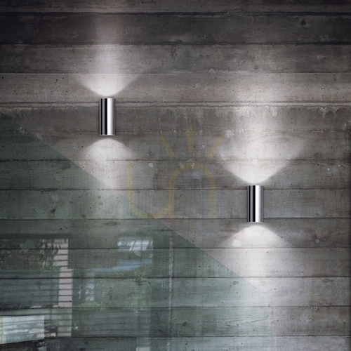 Prüfen Wandleuchte Ideallux Look Kupfer GU10 2-flammig 370163