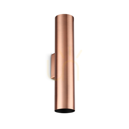 Prüfen Wandleuchte Ideallux Look Kupfer GU10 2-flammig 370163
