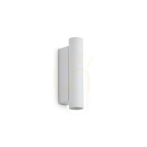 Wandleuchte Ideallux LOOK 370552 weiß LED 9W 3000K 2-flammig Glas Metall 0 Wandleuchte Ideallux LOOK 370552 weiß LED 9W 3000K 2-flammig Glas Metall small 0