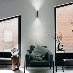 Wandleuchte Ideallux Look weiß LED 3000K 2-flammig 30 cm 370750 1 Wandleuchte Ideallux Look weiß LED 3000K 2-flammig 30 cm 370750 small 1