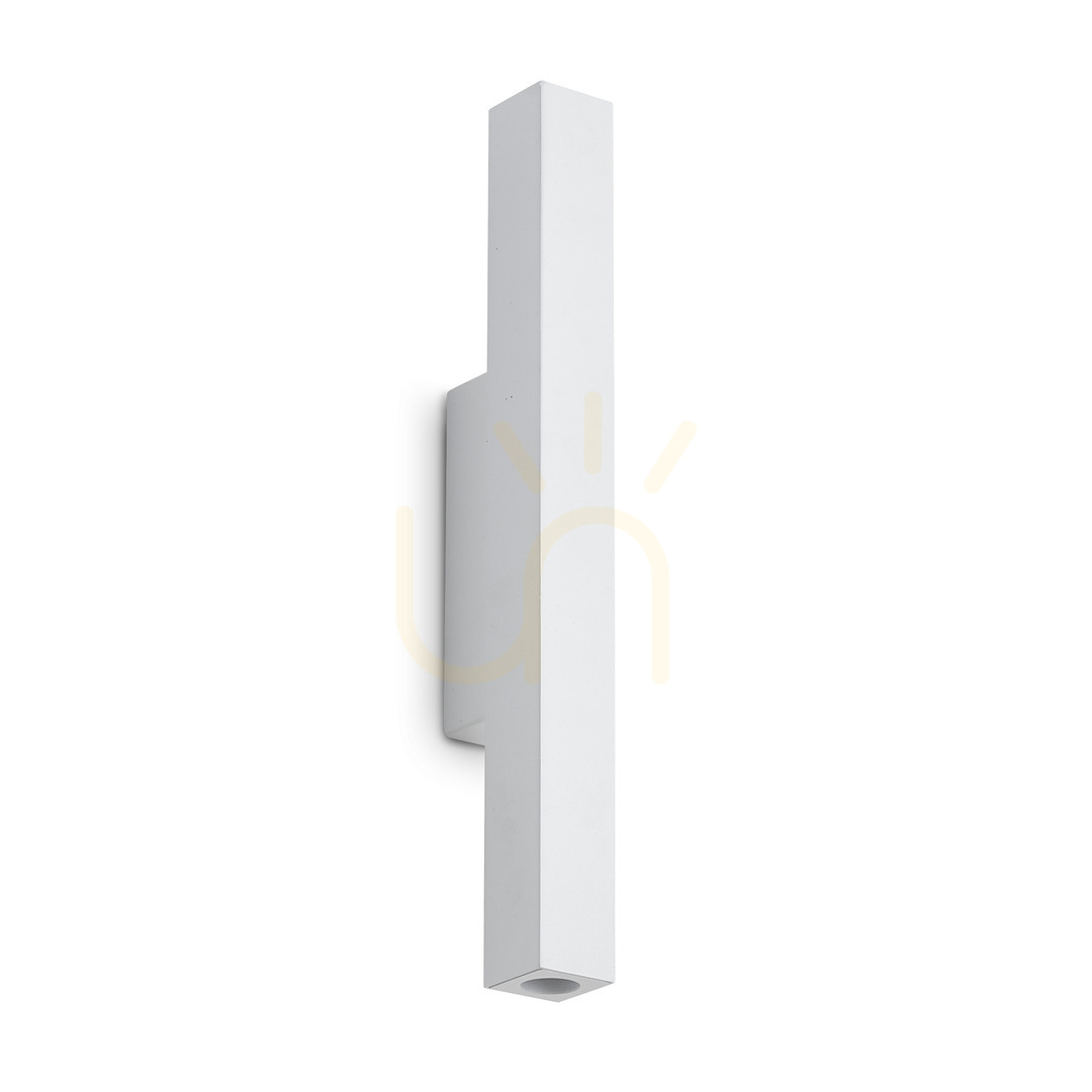 Prüfen Wandleuchte Ideallux Look weiß LED 3000K 2-flammig 30 cm 370750 Wandleuchte Ideallux Look weiß LED 3000K 2-flammig 30 cm 370750