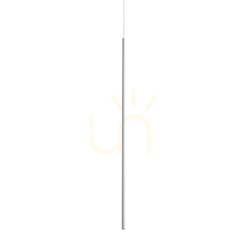 Prüfen Pendelleuchte Ideallux Look weiß Glas Metall Ø8 cm LED 3000K 370910