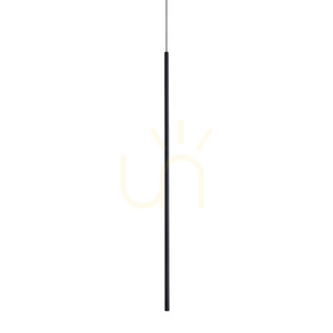 Pendelleuchte Ideallux Look schwarz LED 3000K Ø8 cm Glas Metall 370934 small 0