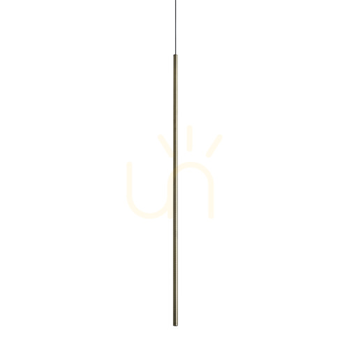 Prüfen Pendelleuchte Ideallux LOOK Messing Glas LED 3000K Ø8 cm 351643