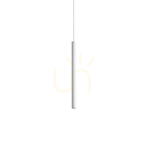 Pendelleuchte Ideallux LOOK weiß LED 3000K Glas Metall Ø8 cm 351629 small 0