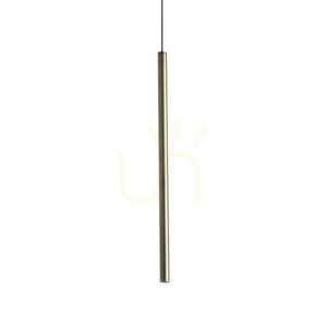 Pendelleuchte Ideallux LOOK Messing Glas LED 3000K Ø8 cm 371054 small 0