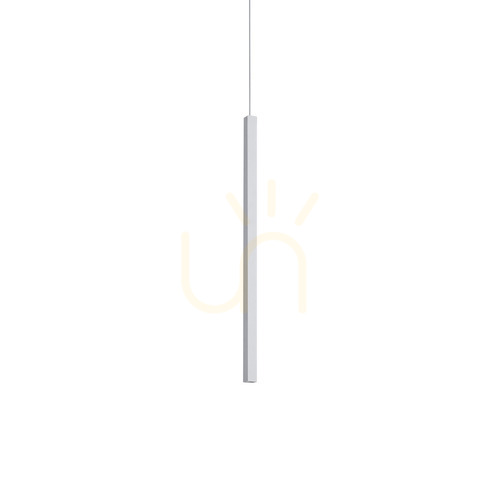 Prüfen Pendelleuchte Ideallux LOOK weiß LED 3000K Glas Metall Ø8 cm 362496