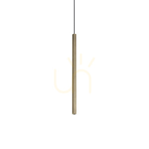 Pendelleuchte Ideallux LOOK Messing Glas LED 3000K Ø8 cm 371139 small 0