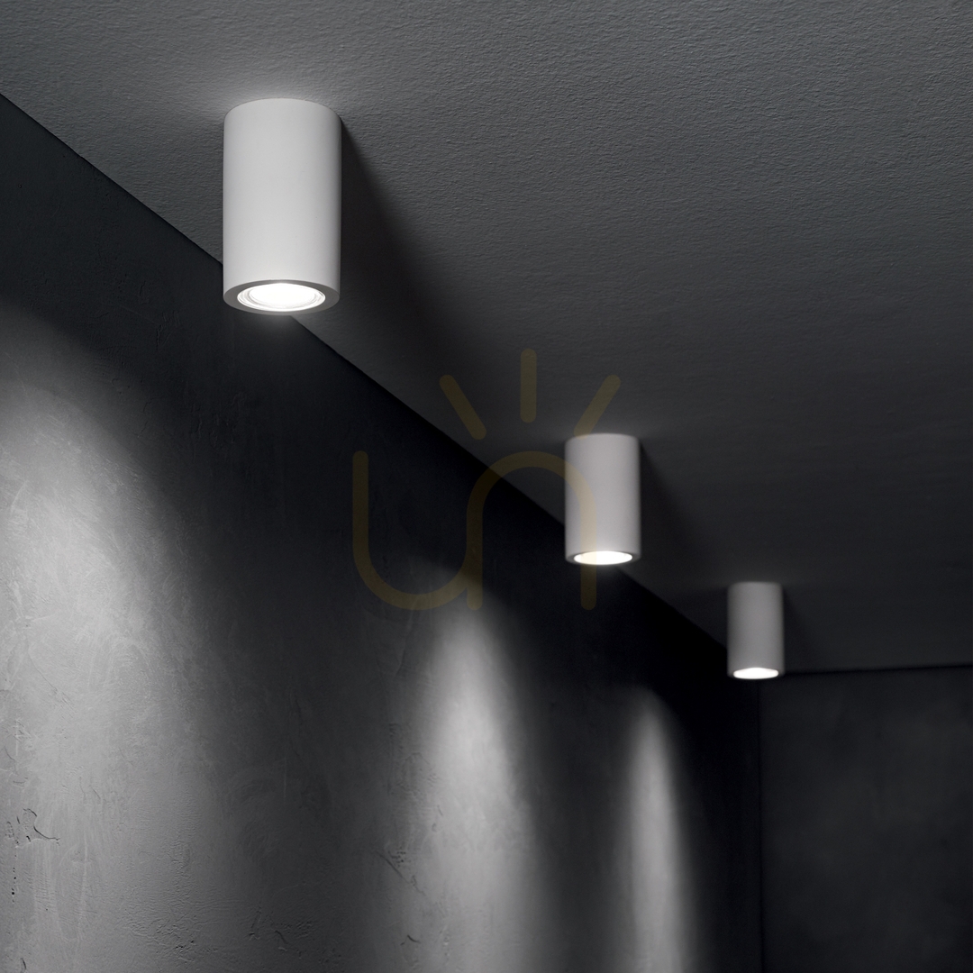 Aussicht Pendelleuchte Ideallux Look 371436 Gips Aluminium GU10 Ø7x40 cm Pendelleuchte Ideallux Look 371436 Gips Aluminium GU10 Ø7x40 cm