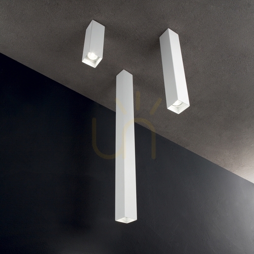 Prüfen Plafond Ideallux LOOK Messing GU10 6x75 cm 353852