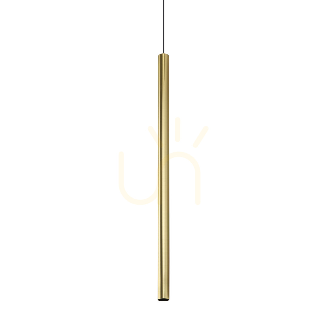 Prüfen Pendelleuchte Ideallux LOOK Messing GU10 1-flammig Ø4 cm 371559 Pendelleuchte Ideallux LOOK Messing GU10 1-flammig Ø4 cm 371559