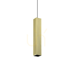Pendelleuchte Ideallux LOOK Messing GU10 Ø6 cm 371702 small 0