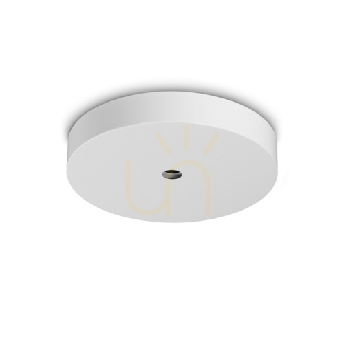 Prüfen Deckenleuchte Ideallux MAPA 371764 weiß Ø28 cm Glas Aluminium