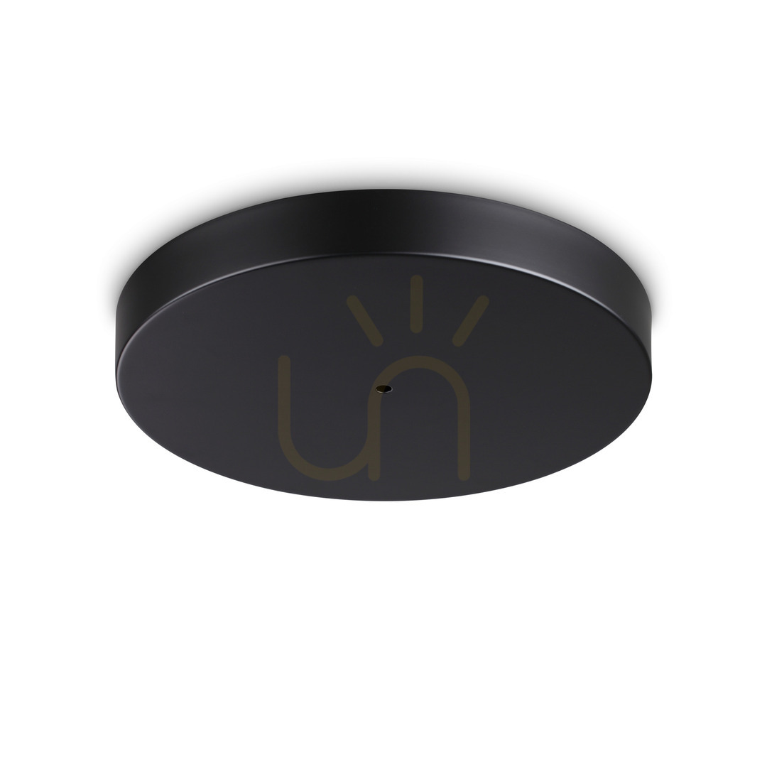 Prüfen LED-Wandleuchte Ideallux MAPA 372020 schwarz rund Ø36 cm Aluminium Glas LED-Wandleuchte Ideallux MAPA 372020 schwarz rund Ø36 cm Aluminium Glas