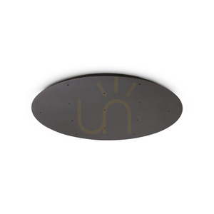 Deckenleuchte Ideallux MAPA schwarz Ø75 cm 371917 small 0