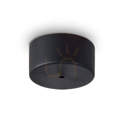 Prüfen Lichtzubehör Ideallux MAPA schwarz Ø9 cm Aluminium Glas 368870