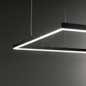Pendelleuchte Ideallux Oracle Slim Messing 50 cm LED 3000K 370415 small 1