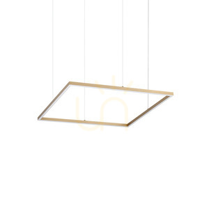 Pendelleuchte Ideallux Oracle Slim Messing Ø70 cm LED 3000K 44W 370484 small 0