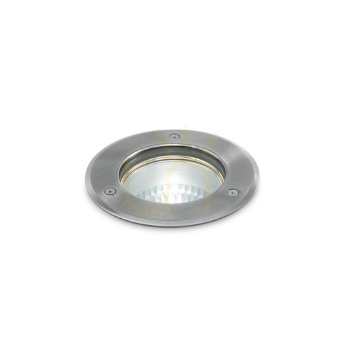Prüfen Einbauleuchte Ideallux Park silber rund GU10 IP67 10,5 cm 351780
