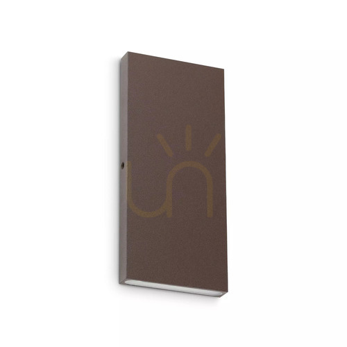 Prüfen Außenwandleuchte Ideallux POST-IT 369273 silber 2-flammig LED 6W IP65