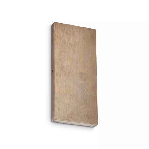 Prüfen Außenwandleuchte Ideallux POST-IT Messing IP65 LED 6W Up & Down 335933