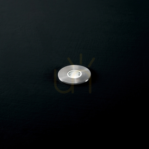 Prüfen Einbauleuchte Ideallux Rocket silber rund IP67 LED 4000K 2,8 cm 371061