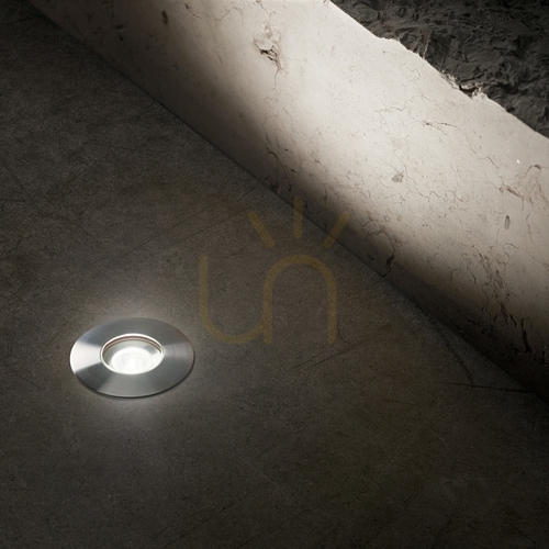 Prüfen Einbauleuchte Ideallux Rocket silber 5,5 cm LED 3000K IP67 370989