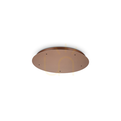 Prüfen Rosone Baldachin Ideallux Kupfer Aluminium Ø45 cm 344249