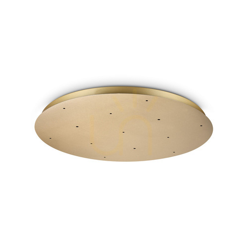 Prüfen Deckenrosette Ideallux ROSONE 364940 Messing Ø75 cm Aluminium Metall