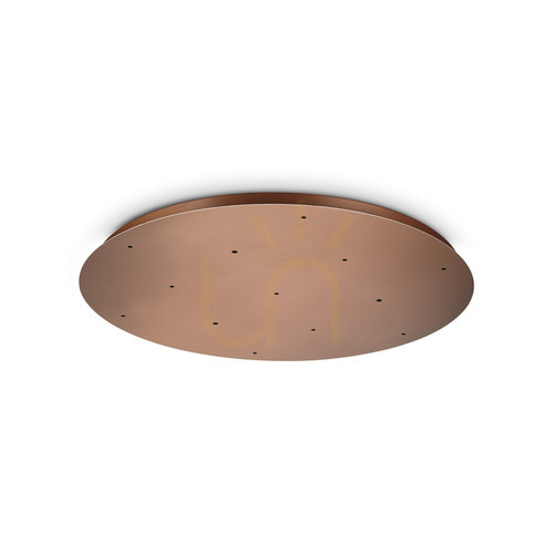 Prüfen Deckenrosette Ideallux ROSONE 344355 kupfer Ø75 cm Aluminium Metall