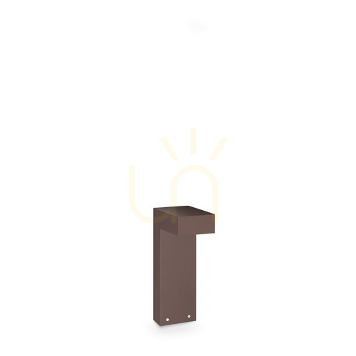 Prüfen Außenstehleuchte Ideallux Sirio 369884 bronze IP65 GX53 30 cm