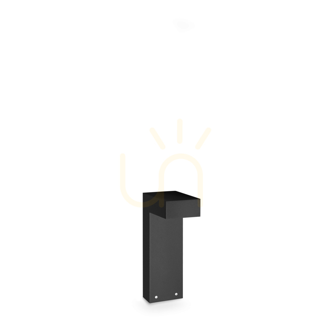Prüfen Außenstehleuchte Ideallux SIRIO schwarz IP65 GX53 30 cm 369914 Außenstehleuchte Ideallux SIRIO schwarz IP65 GX53 30 cm 369914
