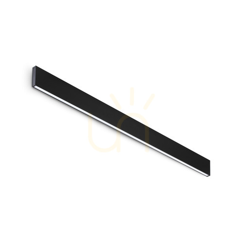 Prüfen Lichtleiste Ideallux STEEL schwarz LED 120,3 cm 29W 4000K dimmbar 368894