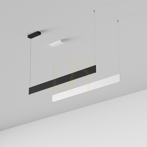 Lichtleiste Schienensystem Ideallux STEEL schwarz LED 24W 3000K 120 cm 368771 small 1