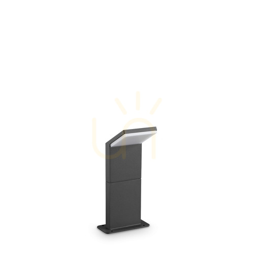 Prüfen Außenstehleuchte Ideallux STYLE 364841 anthrazit LED 8,5W 3000K IP54 30 cm