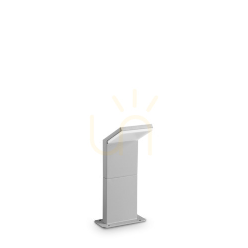 Prüfen Außenstehleuchte Ideallux STYLE grau Aluminium LED 3000K IP54 30 cm 369648