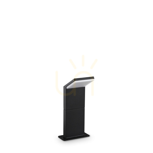Prüfen Außenstehleuchte Ideallux Style schwarz LED 8,5W 3000K IP54 30 cm 369662