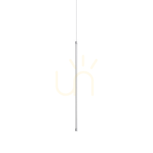 Prüfen Pendelleuchte Ideallux TUBIX weiß LED 11W Glas Metall Ø7 cm 352671