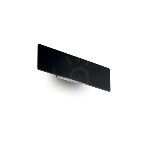 Prüfen Wandleuchte Ideallux Zig Zag schwarz LED 4000K Ø29 cm Metall 369433