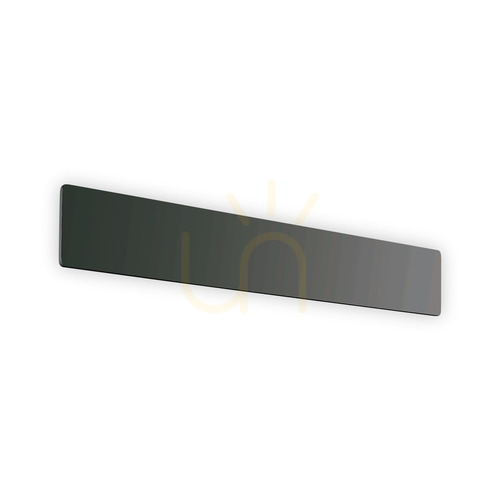 Prüfen Wandleuchte Ideallux ZIG ZAG 369457 schwarz LED 23W 4000K Metall Ø53 cm