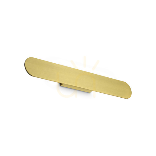 Prüfen Wandleuchte Ideallux Zig Zag 369532 Messing LED 54 cm 3000K rund